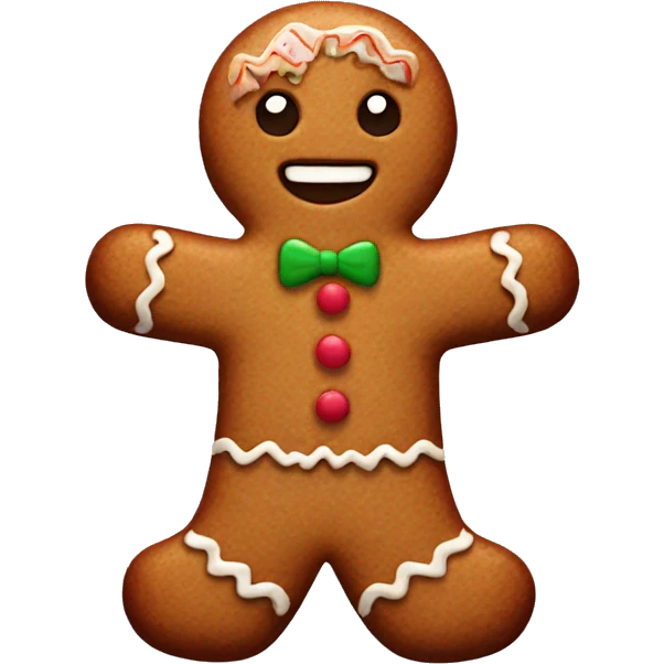 Gingerbread emoji