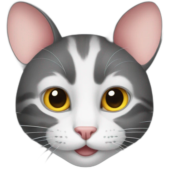 Cat and Mouse Hybrid emoji