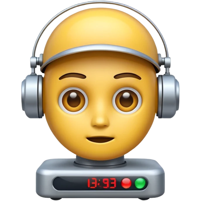 Artificial intelligence alert emoji