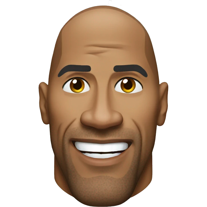 dwayne johnson emoji