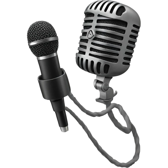 Infinity with microphone emoji