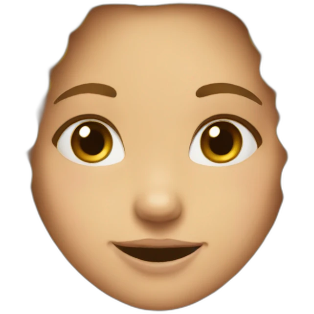 girl say hi emoji