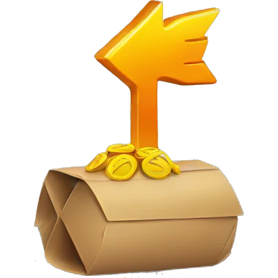Arrow profit emoji