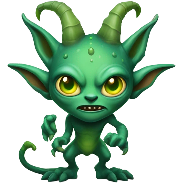 Alien goblin demon emoji