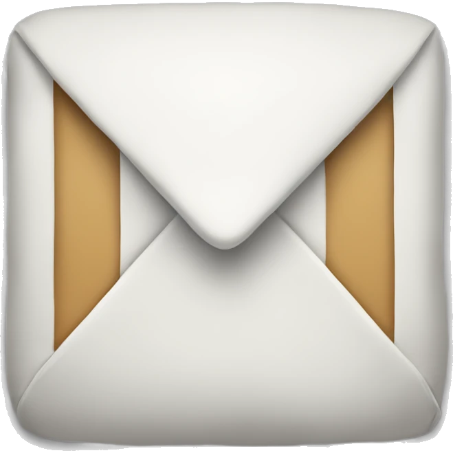 letter with a black cro emoji