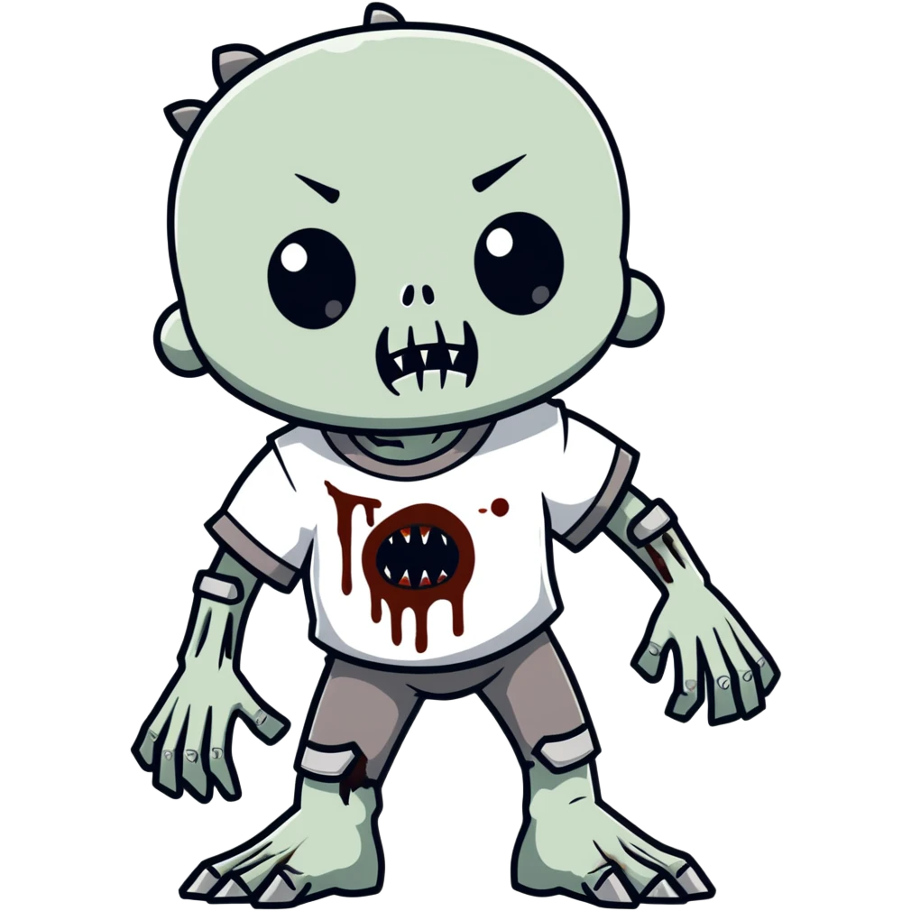 Super idol as hostile SCP-096 zombie with very small almost camouflaged pupils facing down and the upper face is grayish white and whitish gray while the lower jaw and rest of the body including hand and arm is just grayish black and the background is pitch black emoji