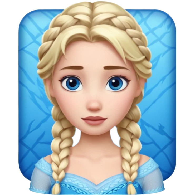 elsa frozen emoji