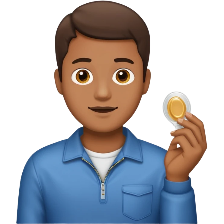 Men Holding an condom  emoji