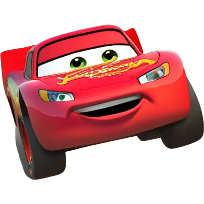 lightning mcqueen driving way leaving you in the dust emoji