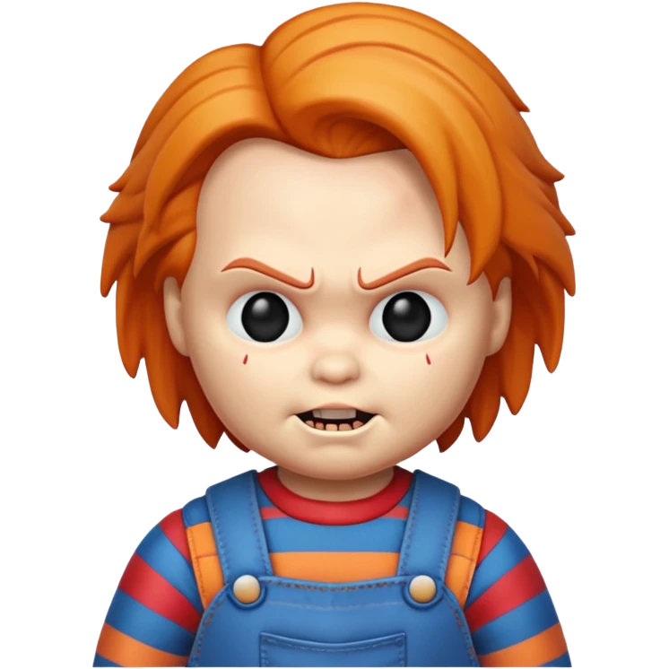 Un emojin de chuky emoji