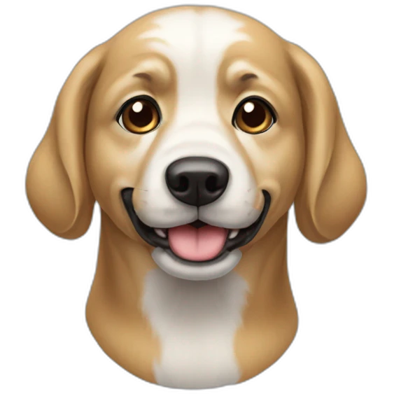 Chien Choqué emoji