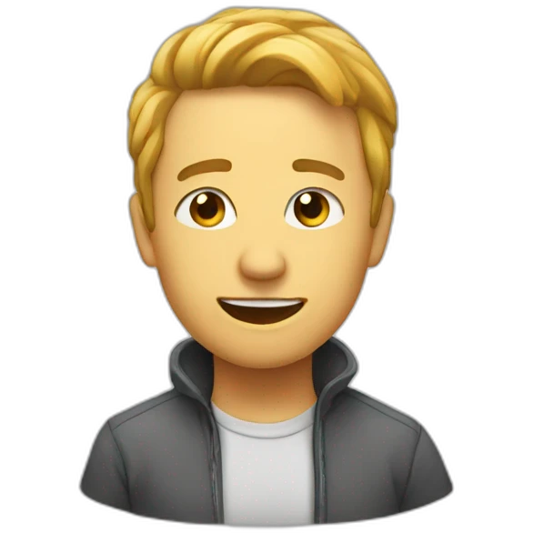 Pleure en mouvement emoji