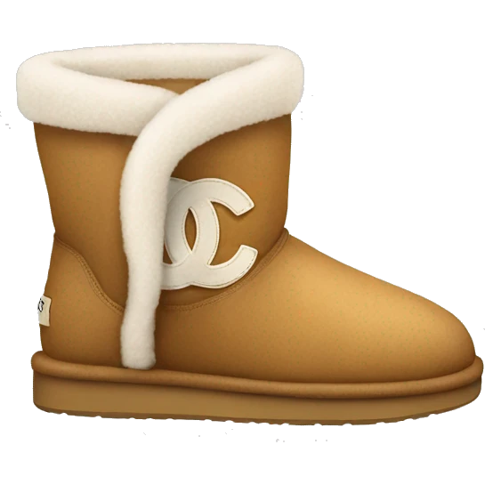 Chanel Ugg emoji