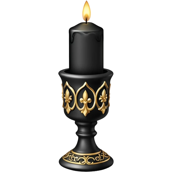 Gothic candle  emoji