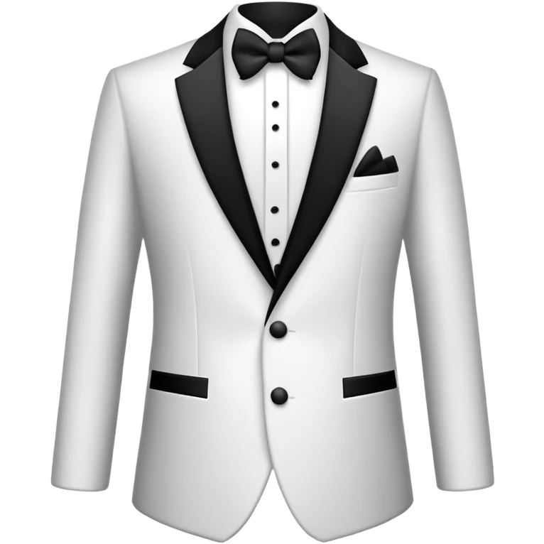 black and white formal tuxedo suit emoji