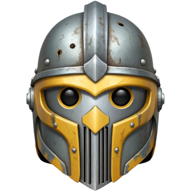 Mini warrior helmet emoji
