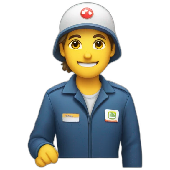 volunteer for departure emoji