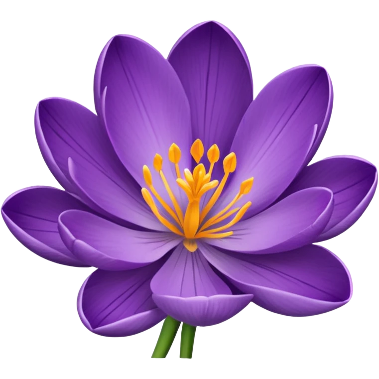 crocus flower emoji