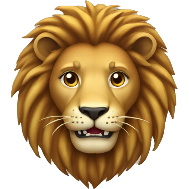 Lion iphone emoji