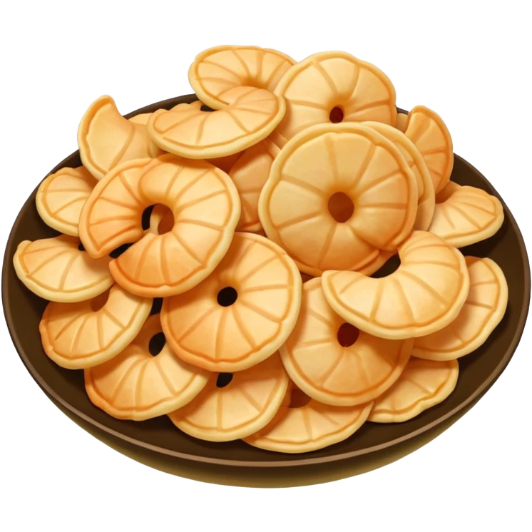 prawn crackers emoji