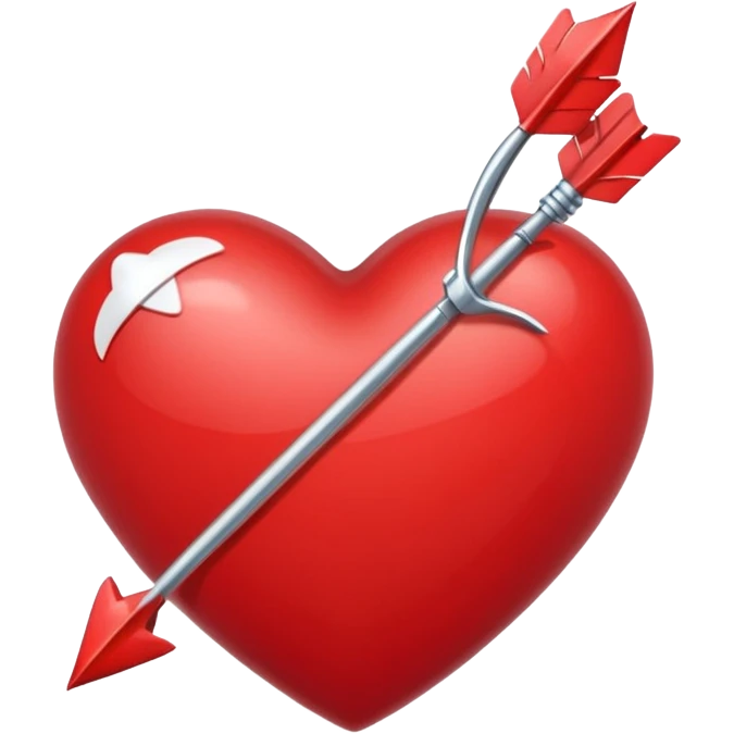 heart with an arrow emoji