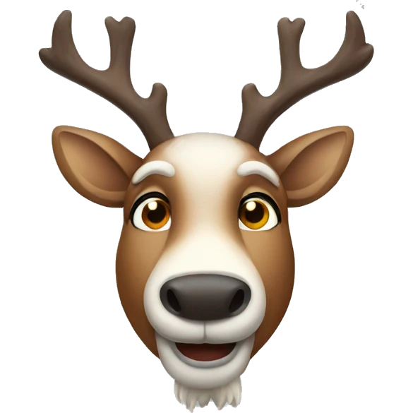 Reindeer emoji