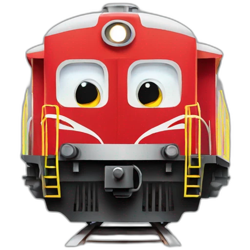 train filled with Coca cola emoji