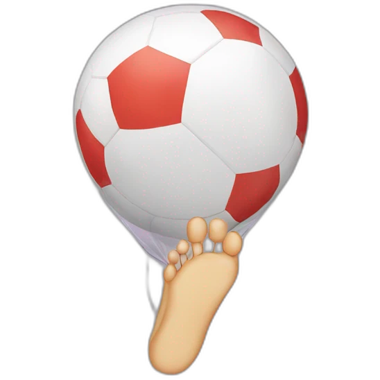 foot ballon emoji