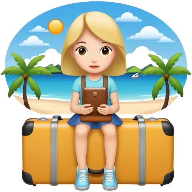 travel aesthetic girl emoji