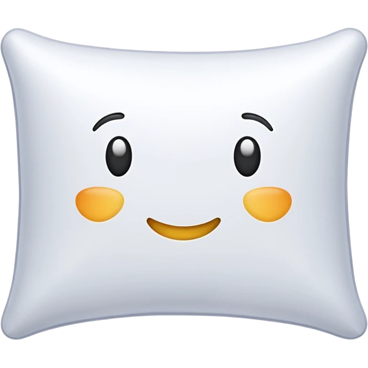 pillow inflatable emoji