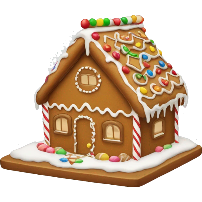 Ginger bread house emoji
