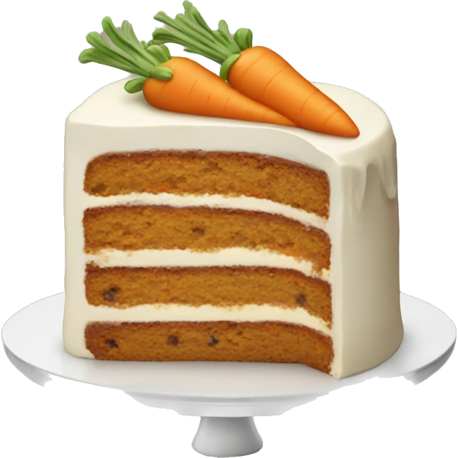 Carrot cake emoji