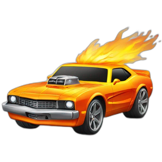 hot wheels wheel fire spin emoji