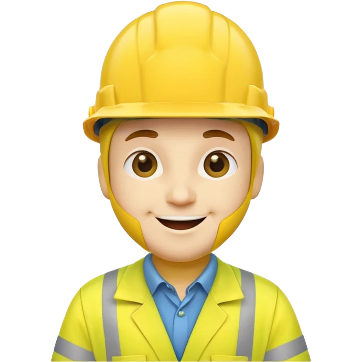 lemon wearing a hard hat emoji