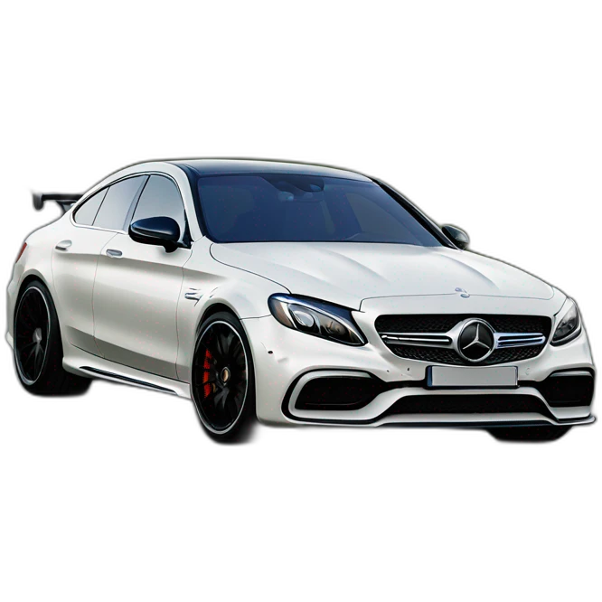 Mercedes AMG C63 emoji