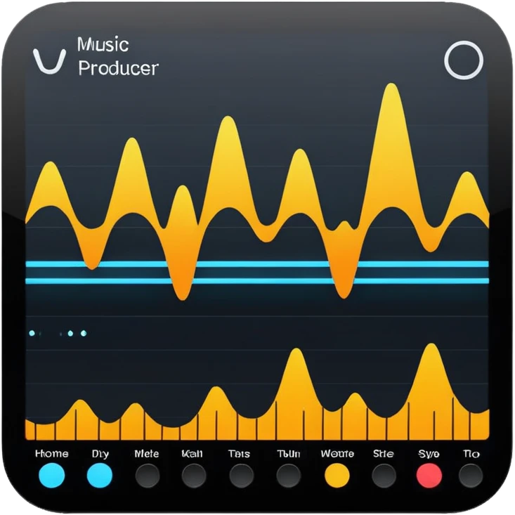 a music producer app emoji