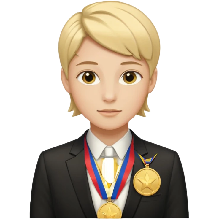 🏳️‍⚧️+🥇+🕴 emoji