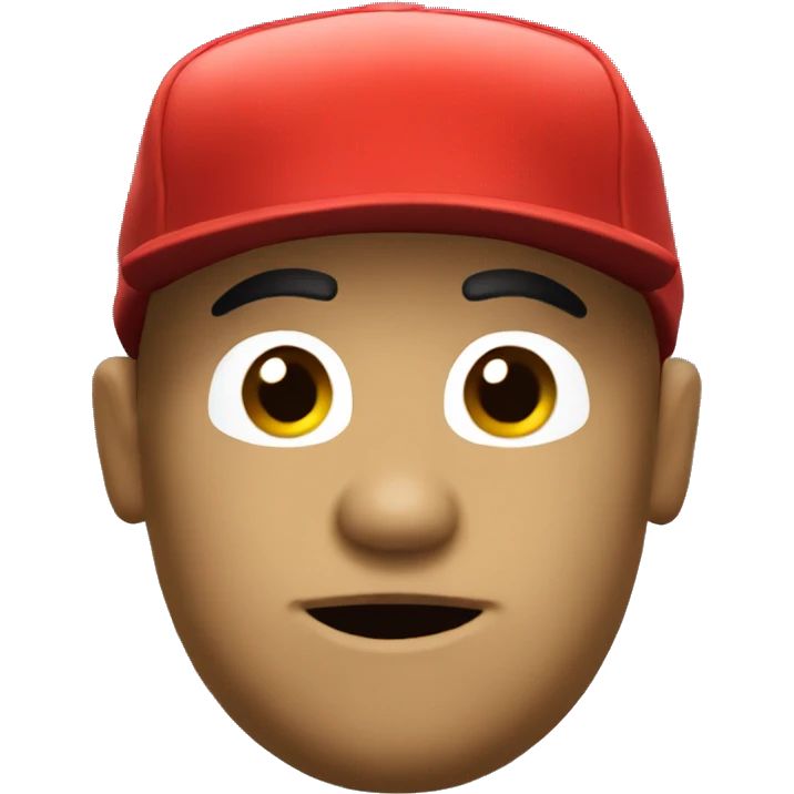 Roblox head with red cap emoji