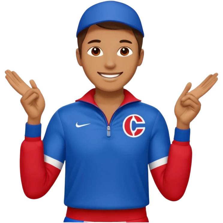 Red, White, and Blue Reigning Champion emoji