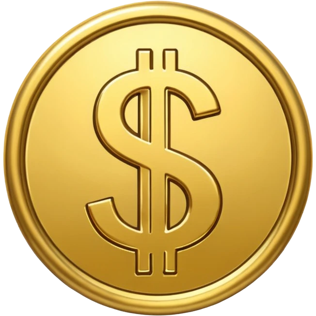 $ dollar symbol emoji