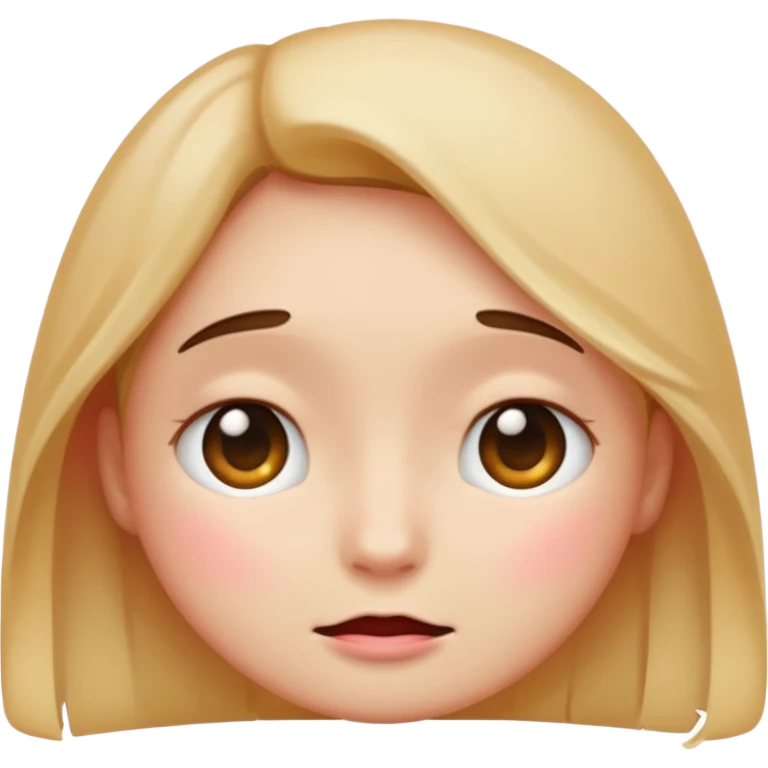 Create a shyness imoji emoji