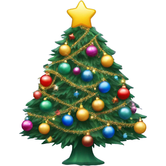 Christmas tree emoji