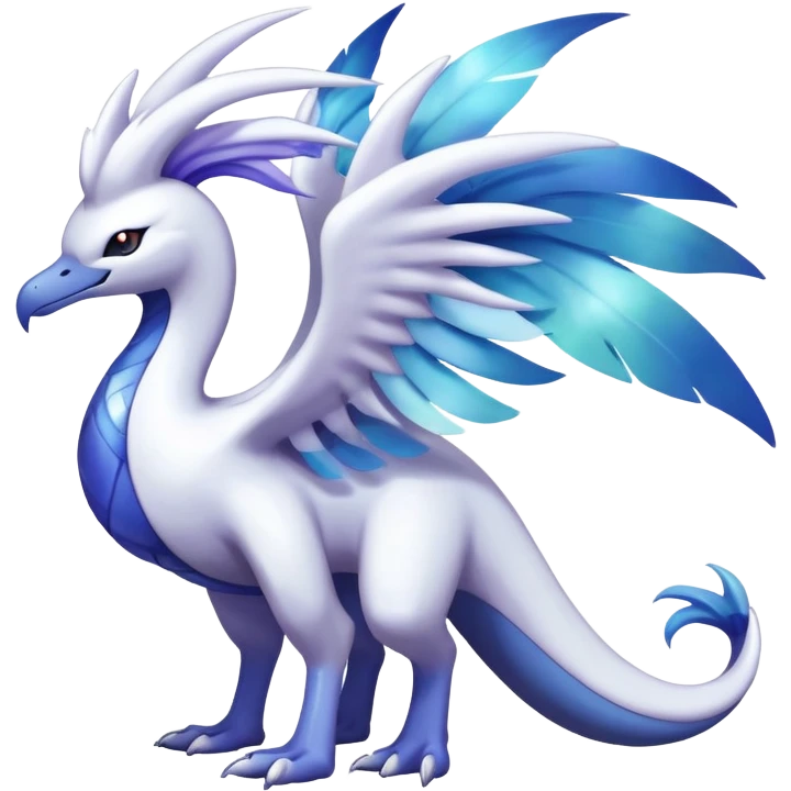 Lugia-Suicune-fakemon-creature-hybrid emoji
