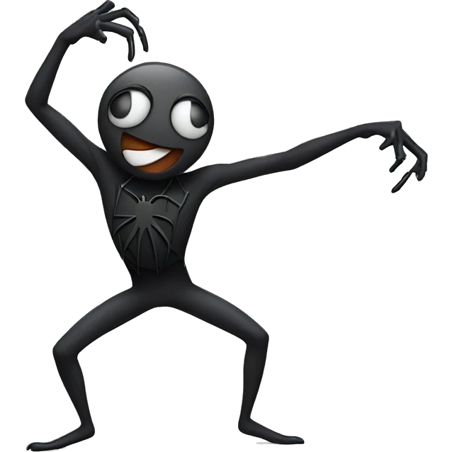 spider dancing emoji
