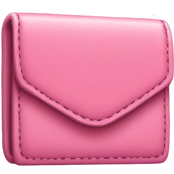 Pink wallet  emoji