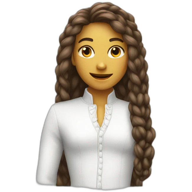 Coeur blanc emoji