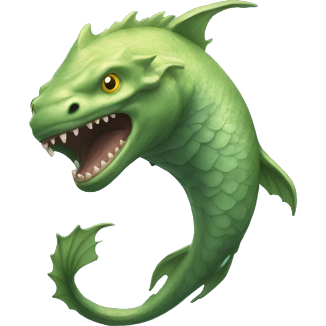 Christian Mythical leviathan emoji