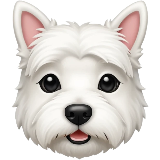 Canadian Westie dog emoji