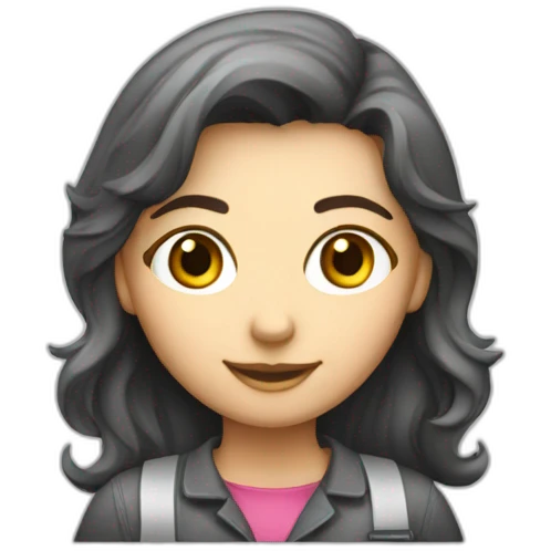 machining girl student emoji