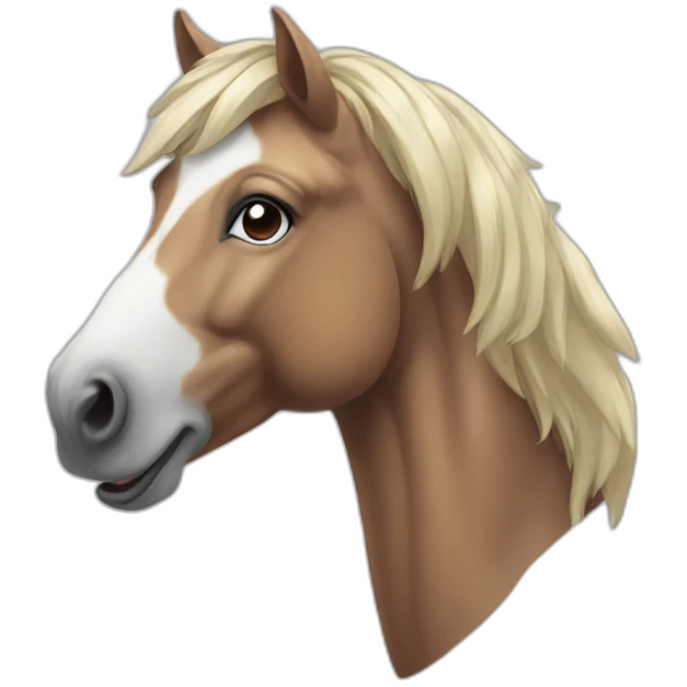happy horse emoji